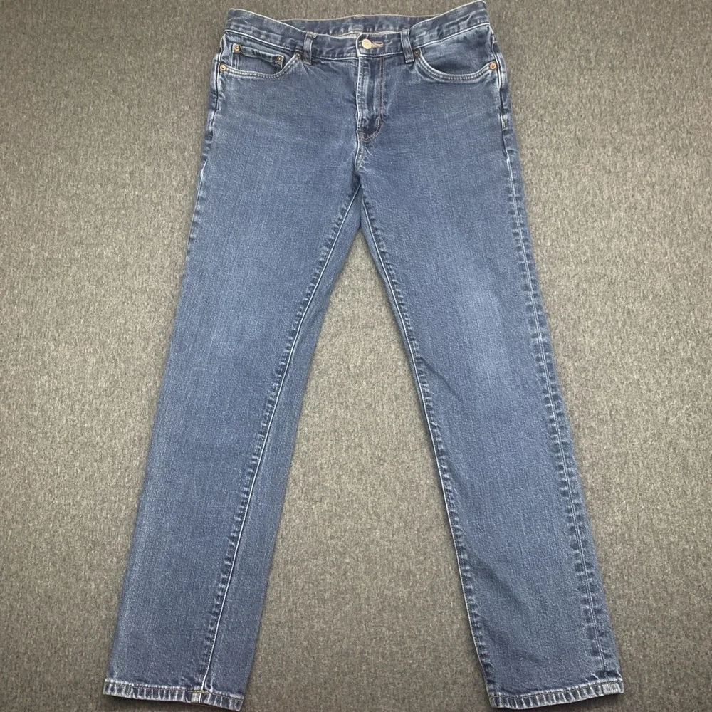Outerknown Ambassador Slim Fit Jeans Men's Denim Blue - Size 32x28